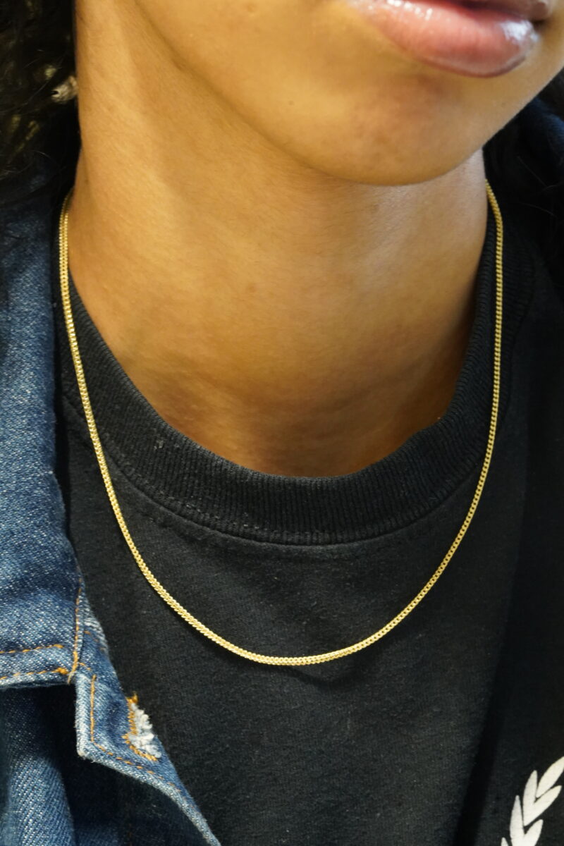 CADENA FRANCO ORO AMARILLO 14K