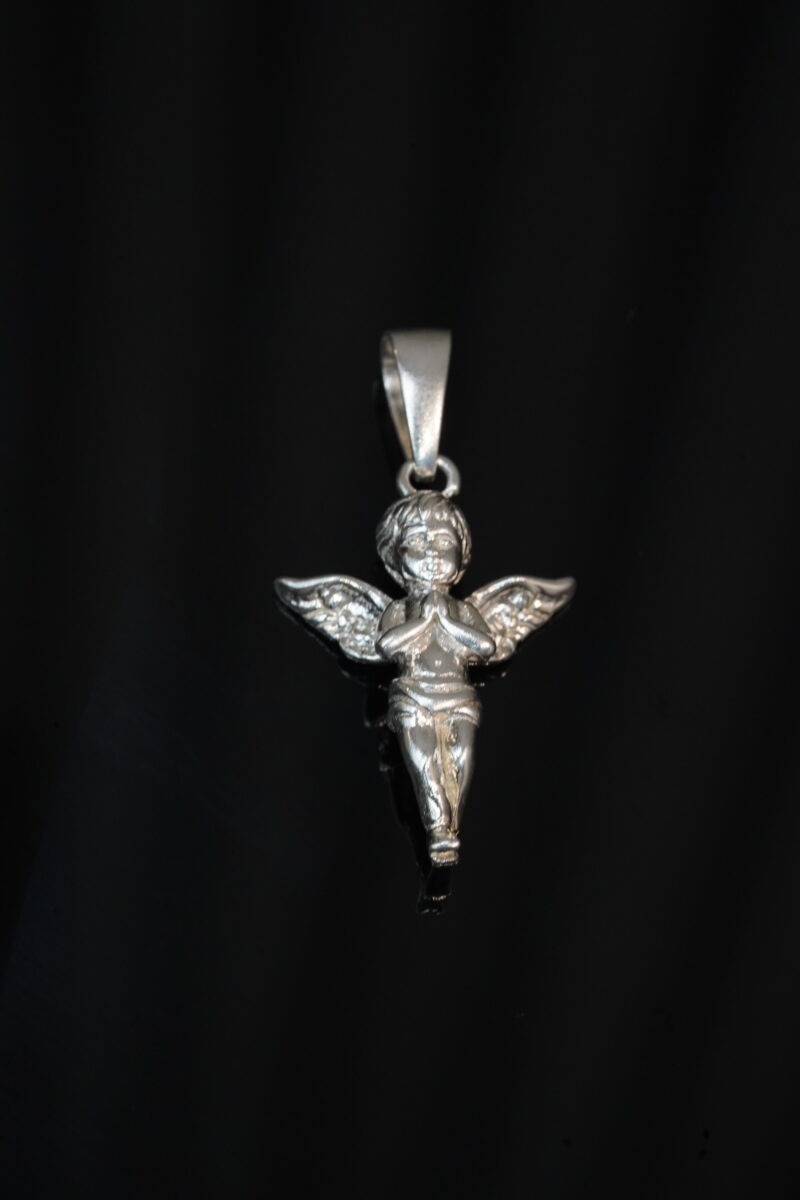 MEDALLA DE ANGELES PLATA 925