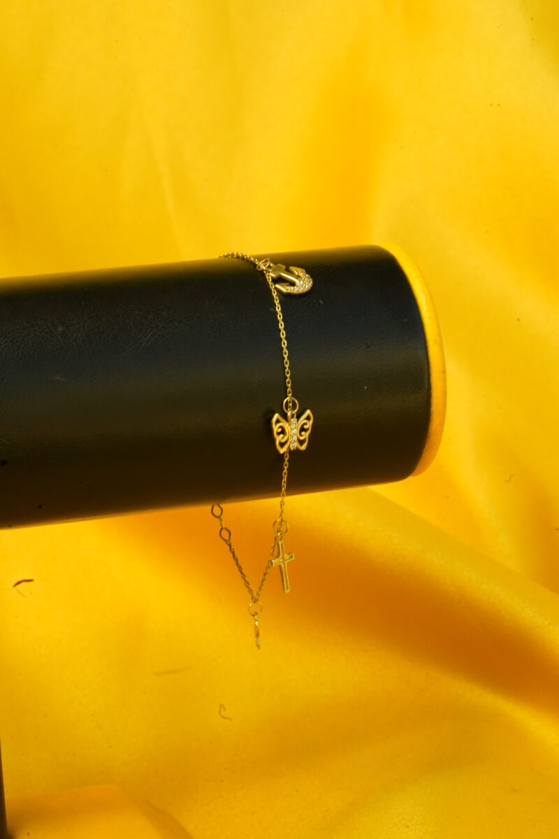 GUILLO DE MULTI MEDALLA ORO DE 14K