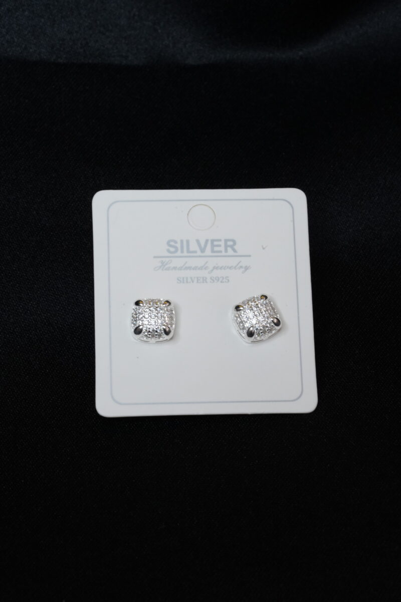 ARETES DE PANTALLA EN PLATA 925