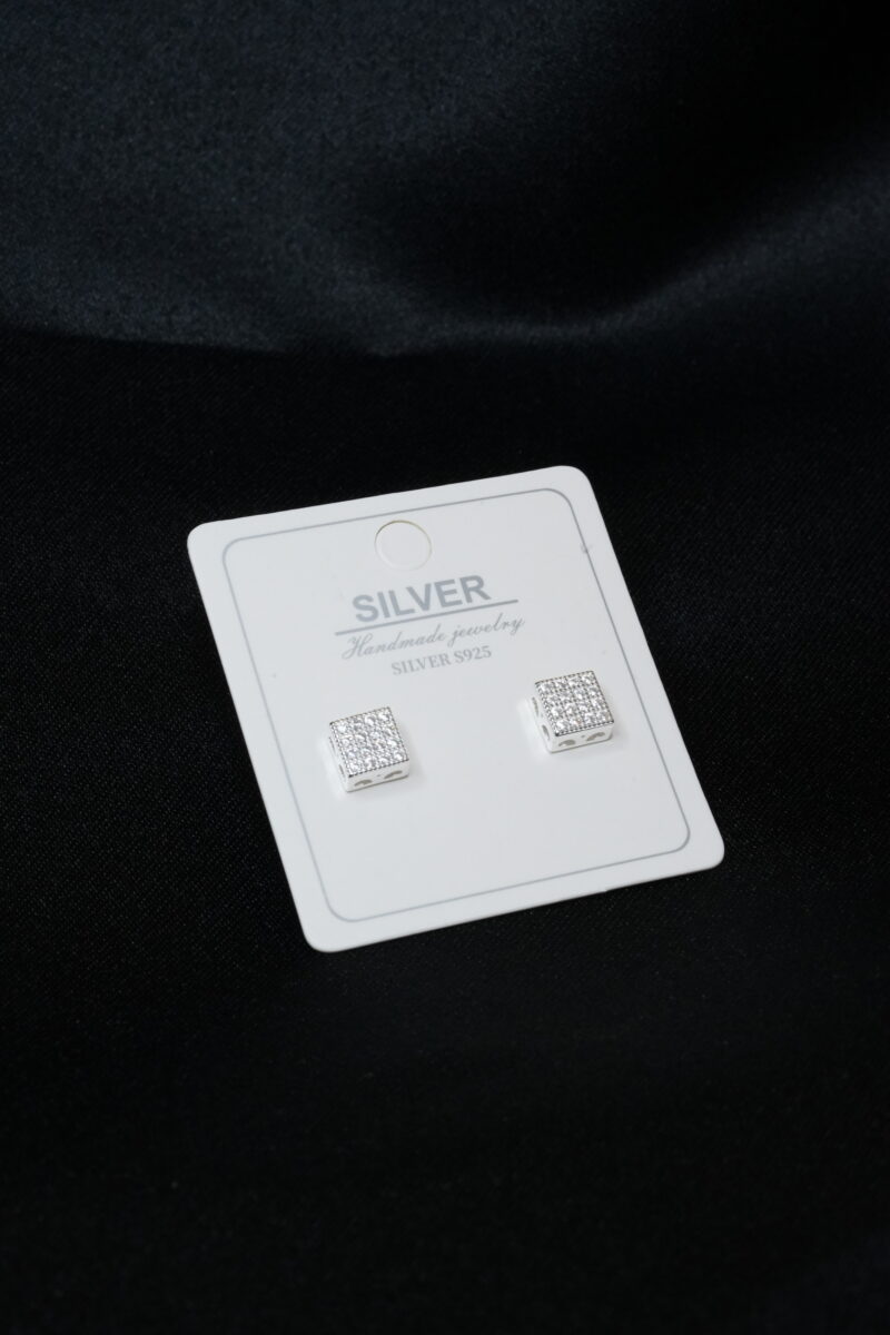 ARETES DE PANTALLA EN PLATA 925