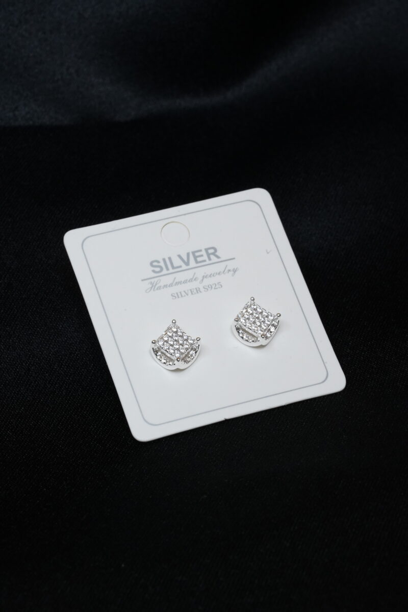 ARETES DE PANTALLA EN PLATA 925