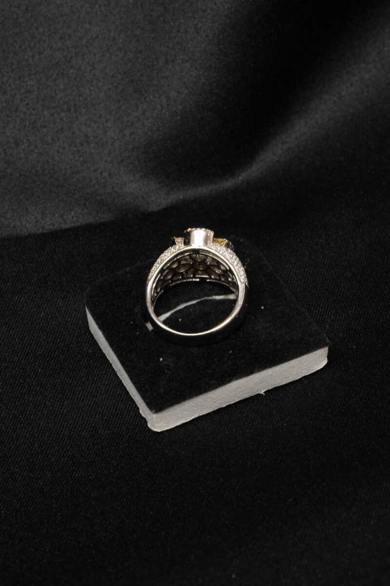 ANILLO DE CRUZ EN PLATA 925