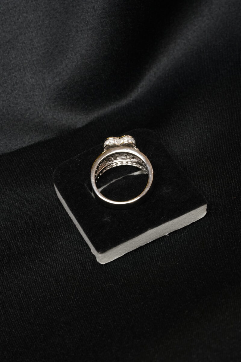 ANILLO DE CORAZON EN PLATA 925