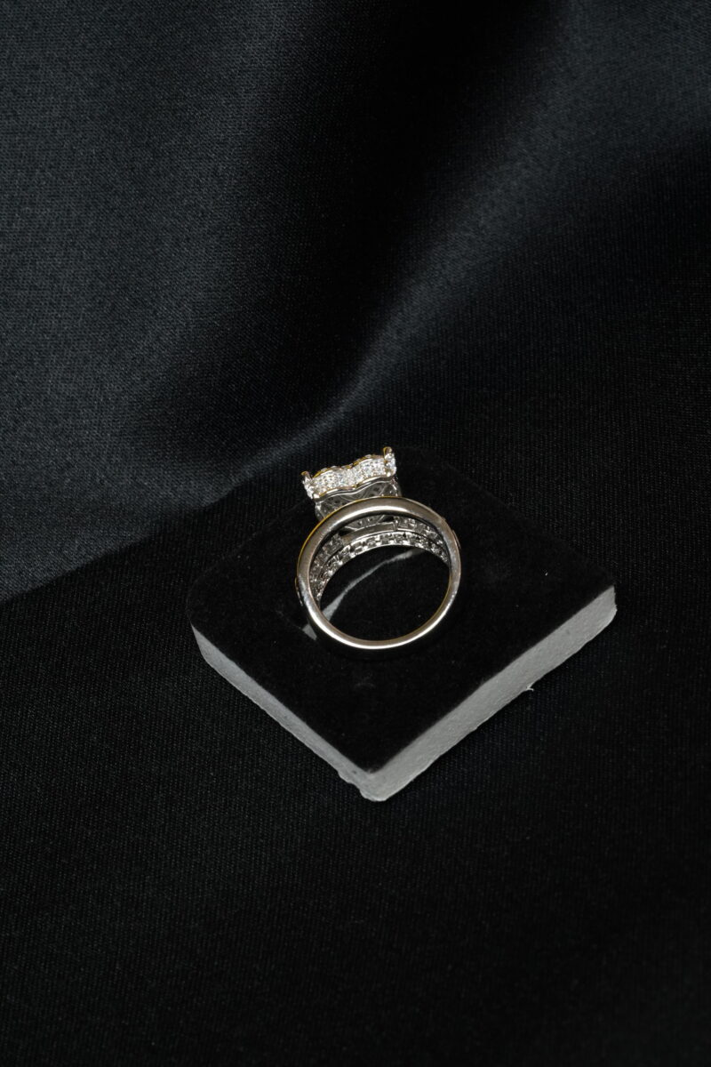 ANILLO DE CORAZON EN PLATA 925