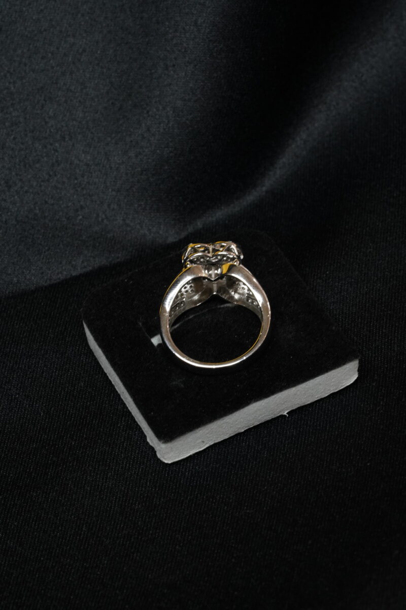 ANILLO DE CORAZON EN PLATA 925