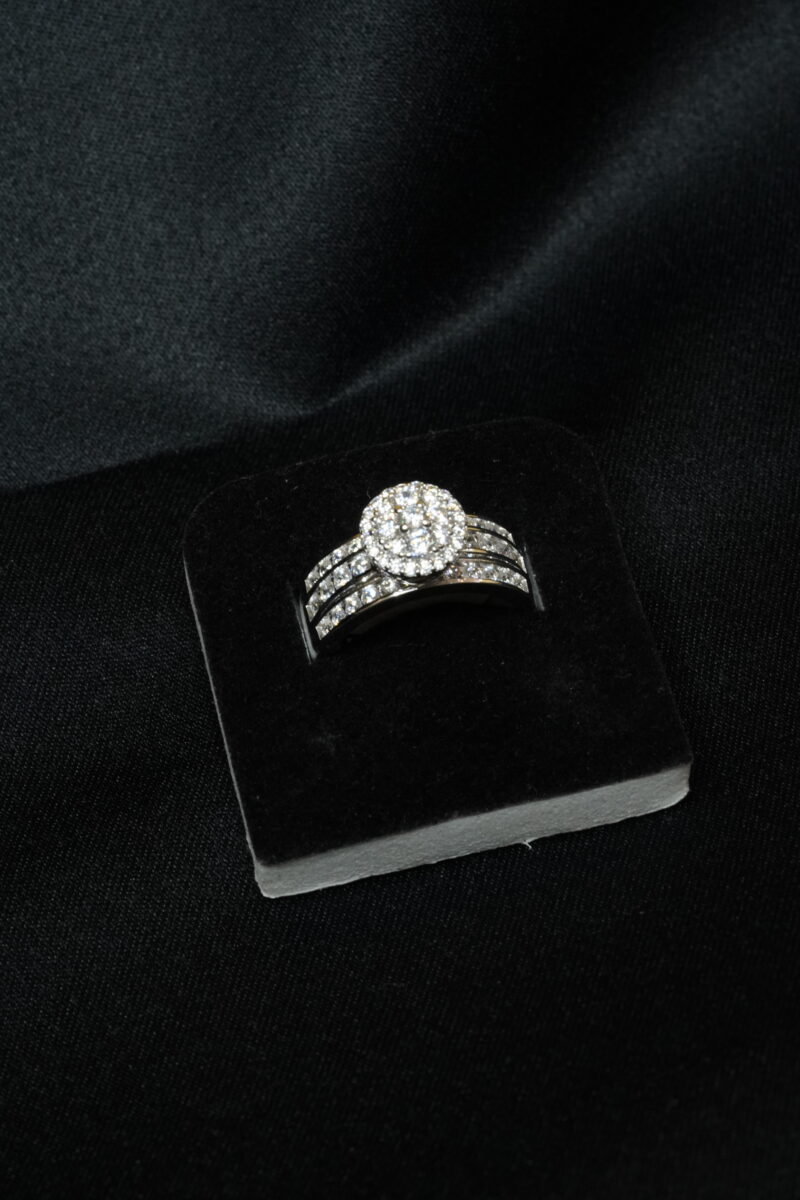 ANILLO DE CIRCULO EN PLATA 925