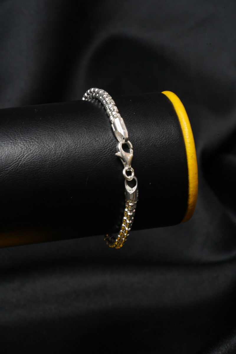 GUILLO ICE CHAIN EN PLATA 925