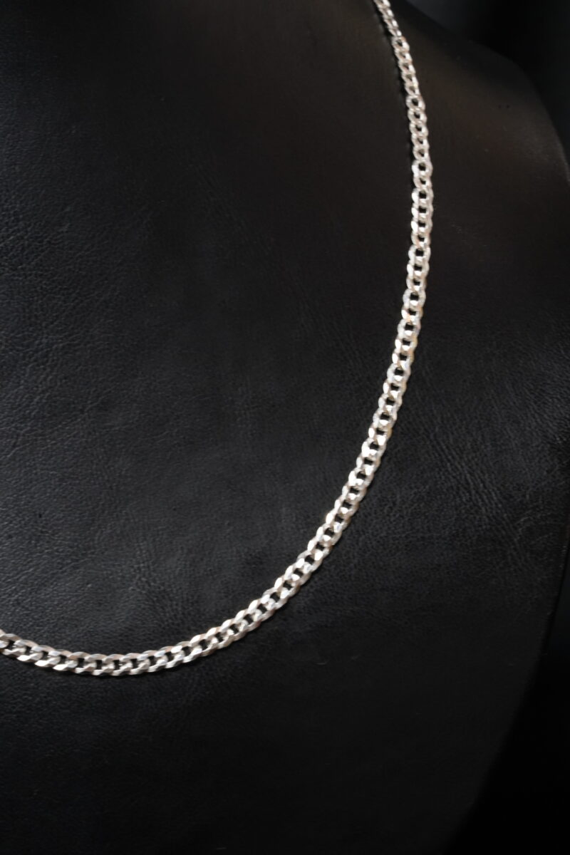 CADENA CUBANA EN PLATA 925