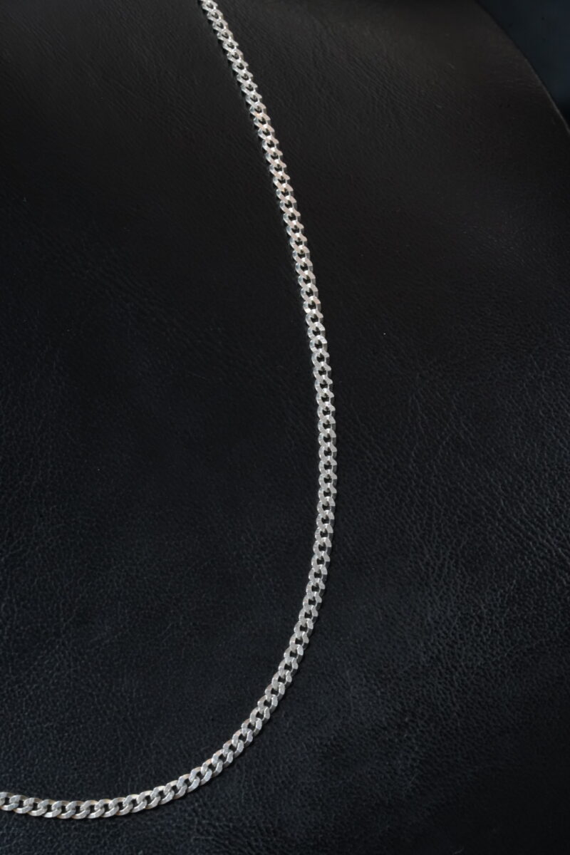 CADENA CUBANA EN PLATA 925