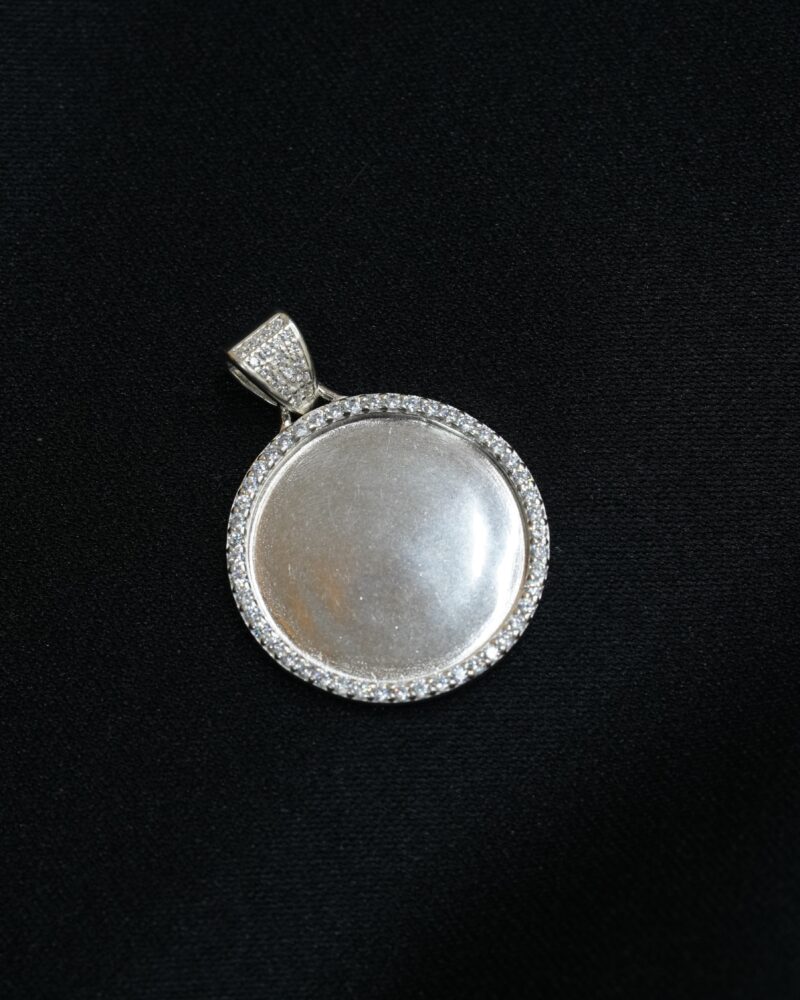 MEDALLA PORTAFOTO EN PLATA 925