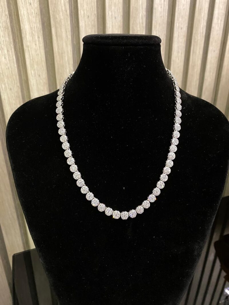 CADENA CIRCULAR EN PLATA 925