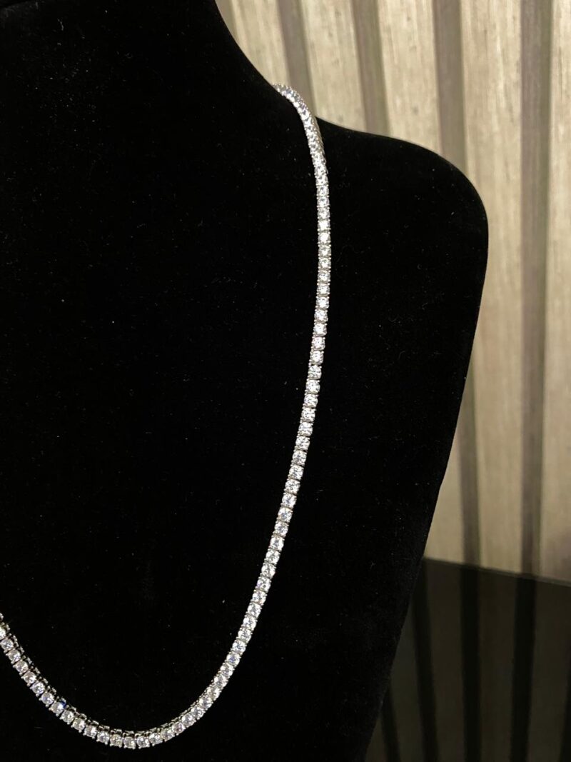 CADENA DE TENIS EN PLATA 925