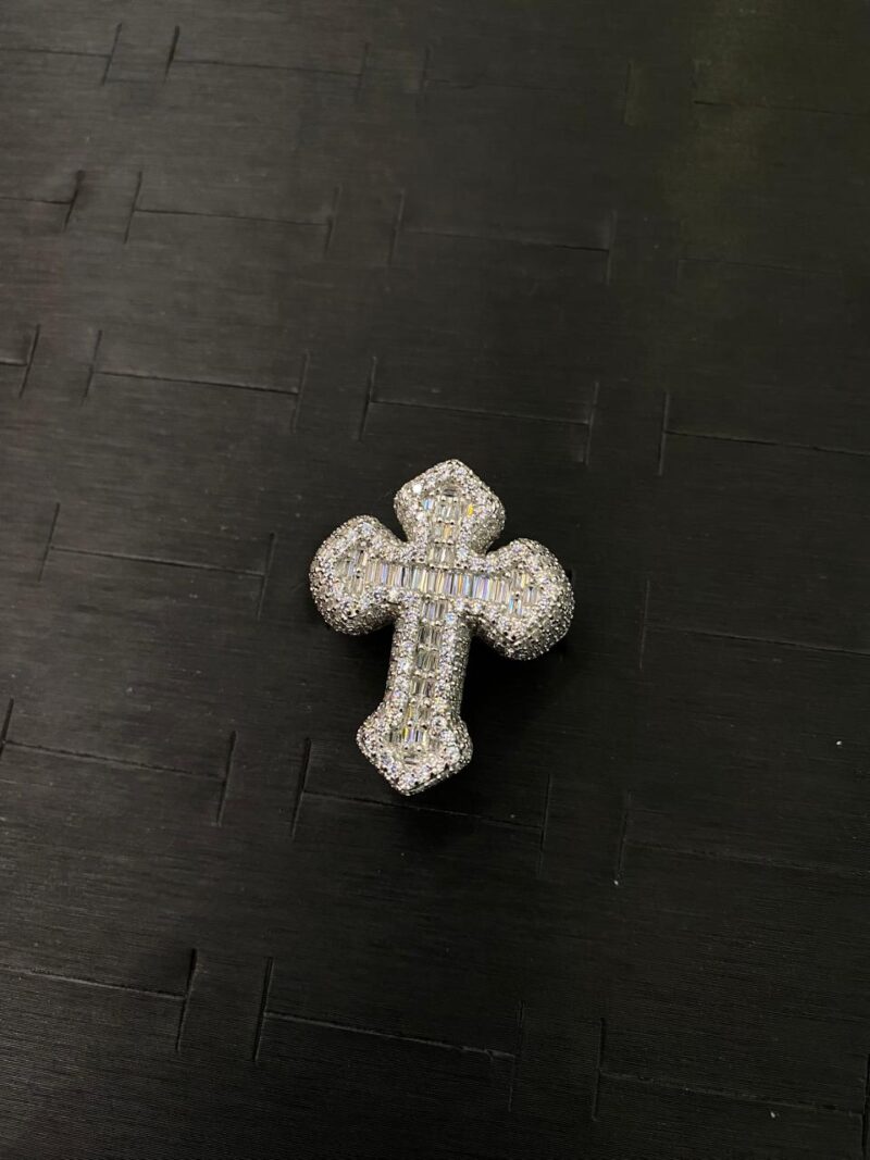 ANILLO DE CRUZ EN PLATA 925