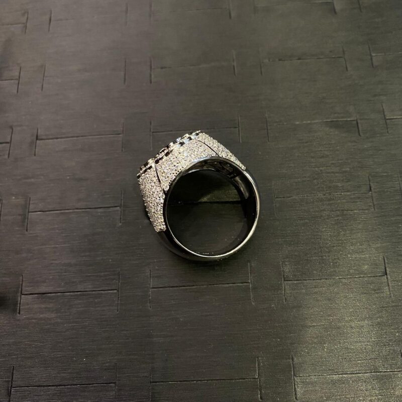 ANILLO DE CRUZ EN PLATA 925