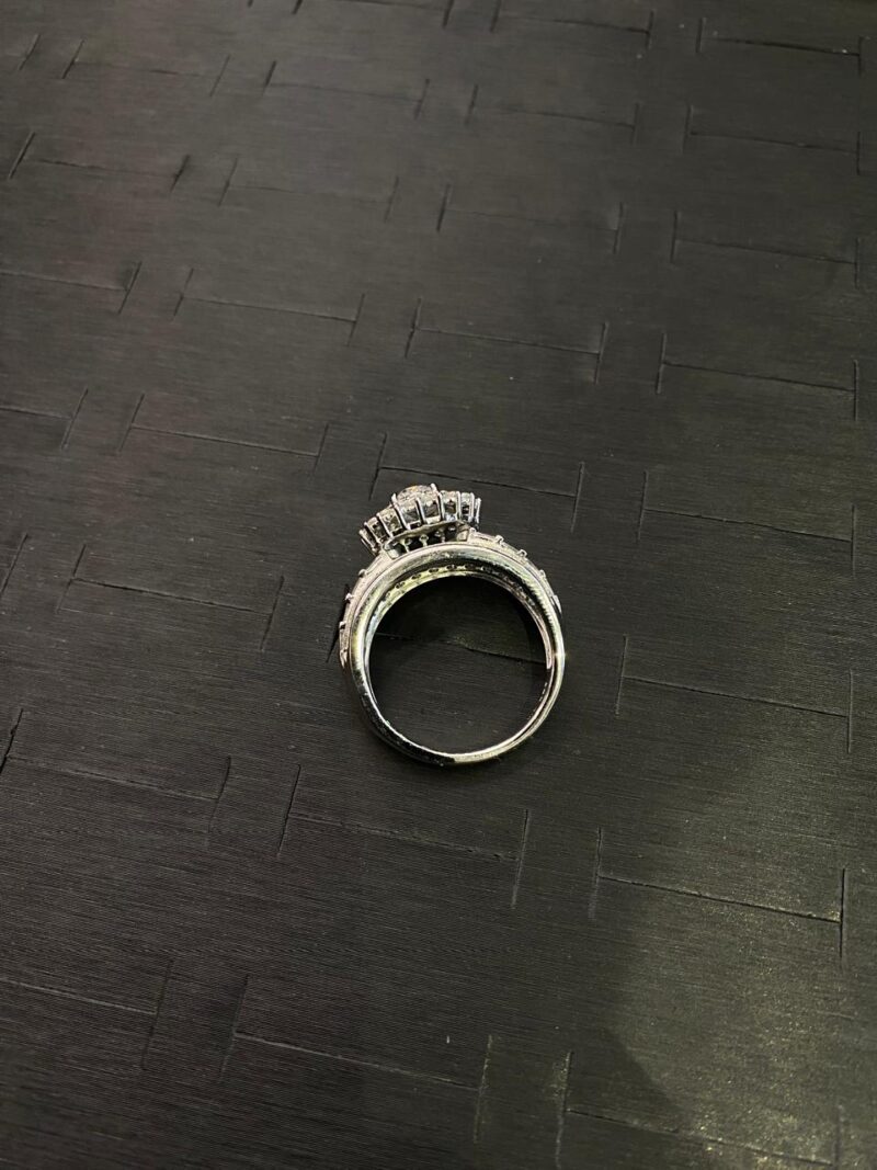 ANILLO DE FLOR EN PLATA 925