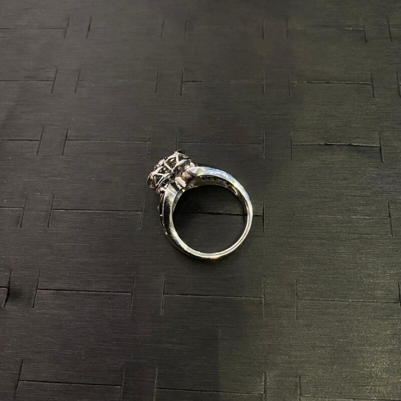 ANILLO DE CORAZON EN PLATA 925