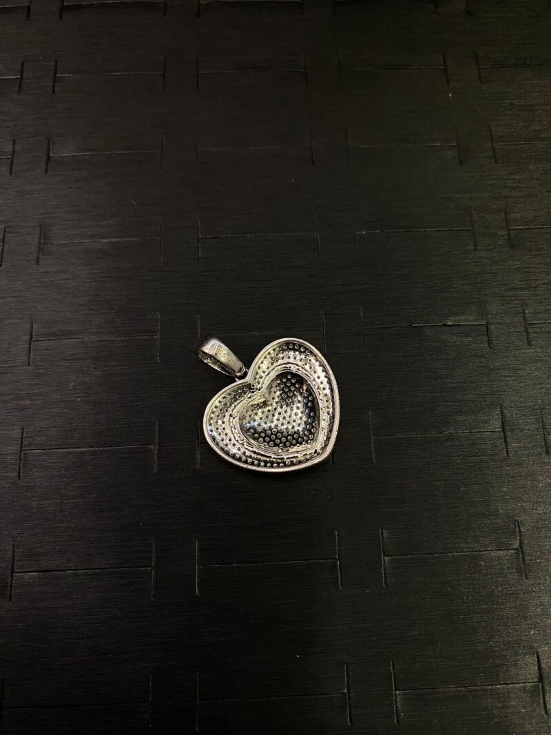 MEDALLA DE CORAZON EN PLATA 925