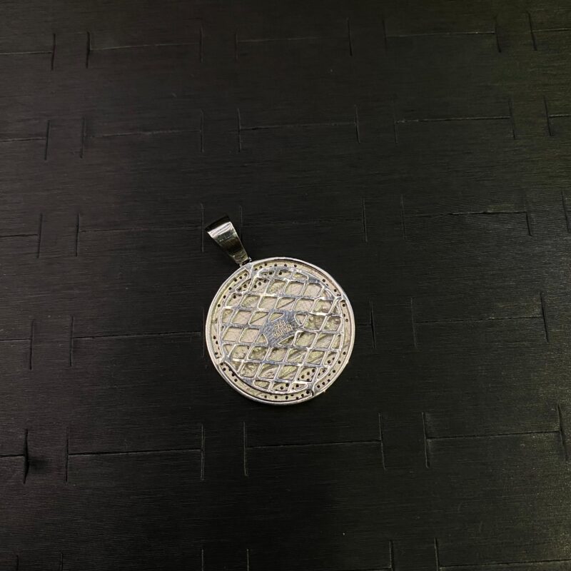 MEDALLA DE SANTA CENA EN PLATA 925