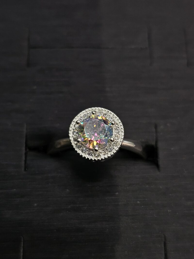 ANILLO DE TREBOL EN PLATA 925