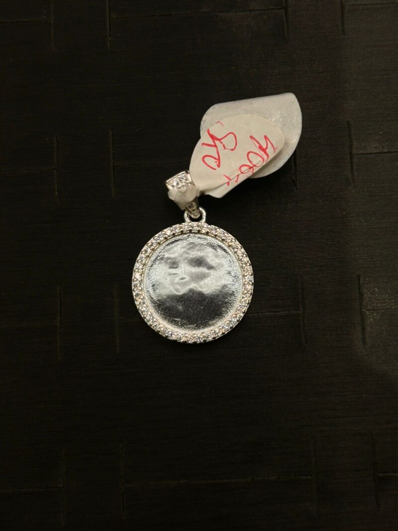 MEDALLA DE PORTA FOTO EN PLATA 925