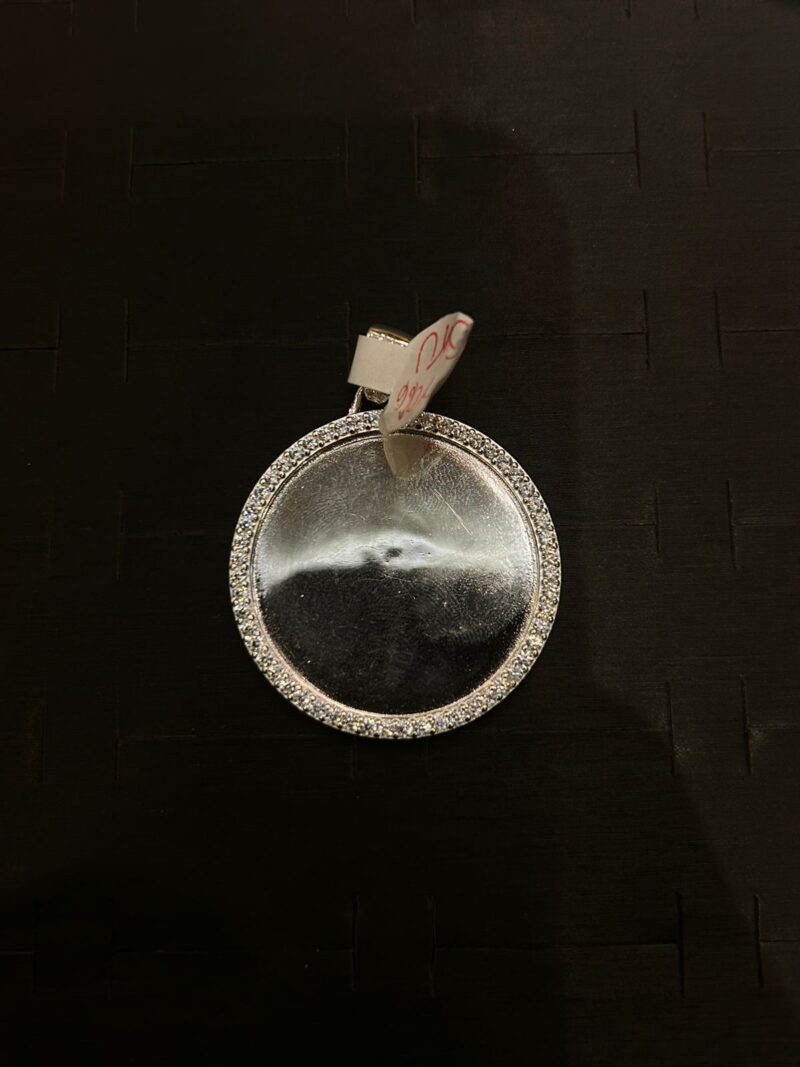 MEDALLA DE PORTA FOTO EN PLATA 925