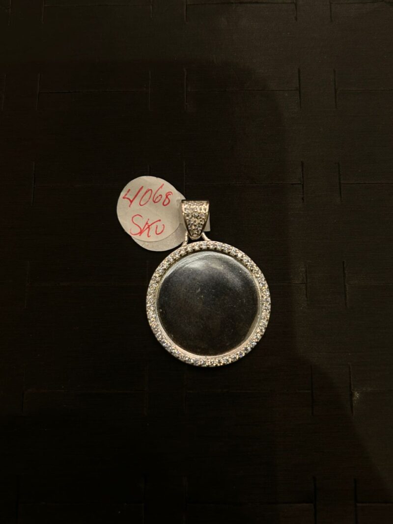 MEDALLA DE PORTA FOTO EN PLATA 925