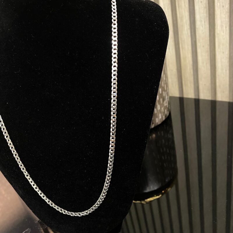 CADENA CUBANA DE PLATA 925