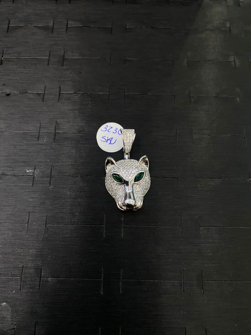 MEDALLA DE JAGUAR EN PLATA 925