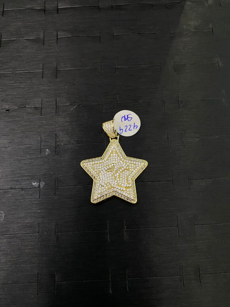 MEDALLA DE ESTRELLA EN PLATA 925