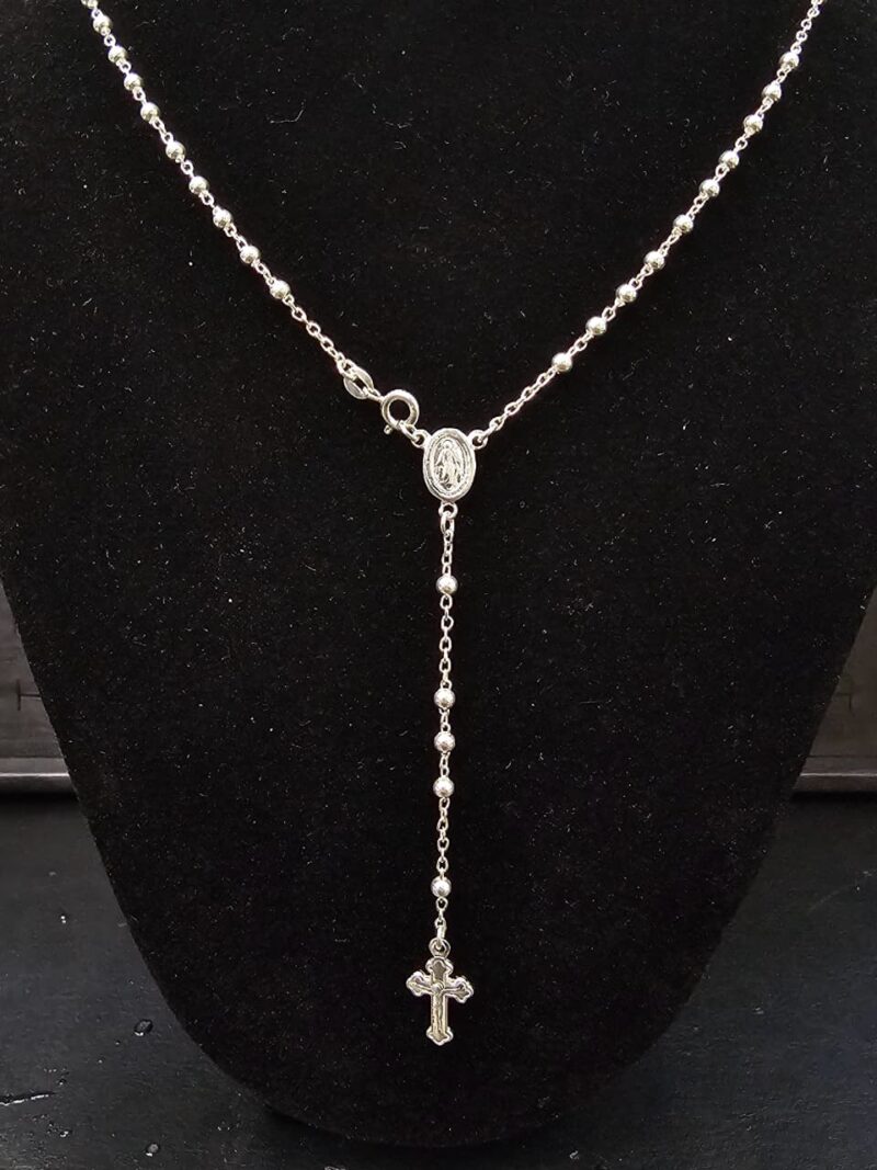 ROSARIO EN PLATA 925