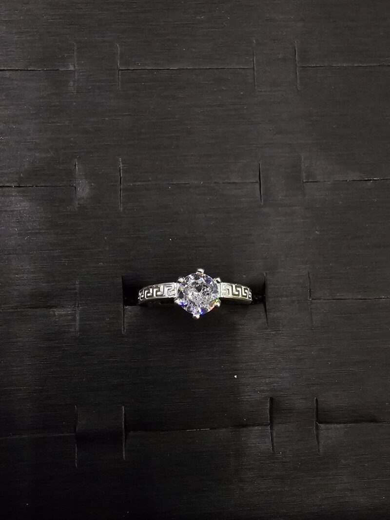 ANILLO DE COMPROMISO EN PLATA 925