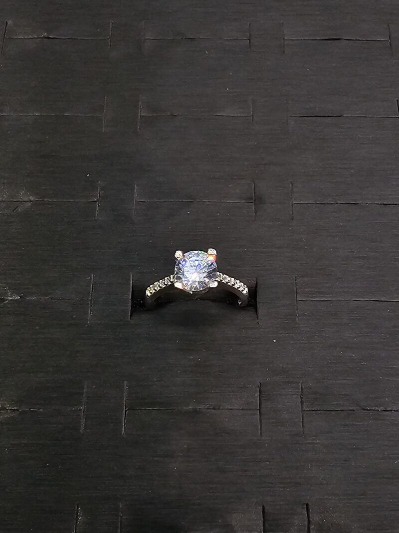 ANILLO DE COMPROMISO EN PLATA 925