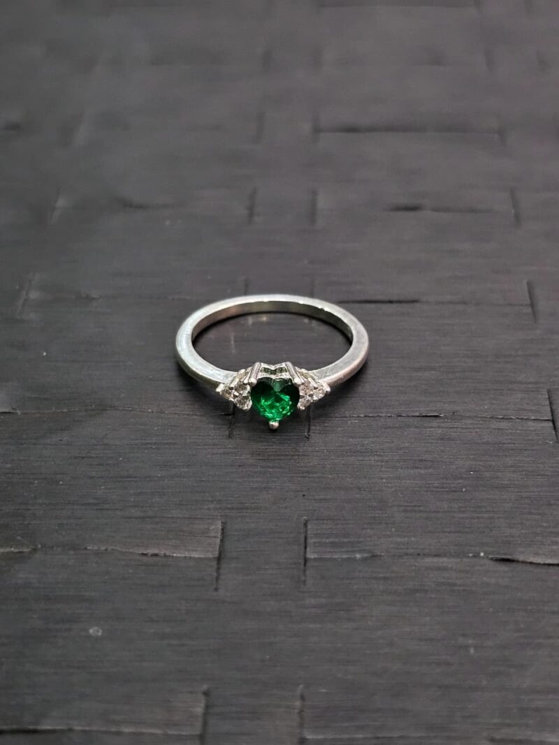ANILLO DE CORAZON EN PLATA 925