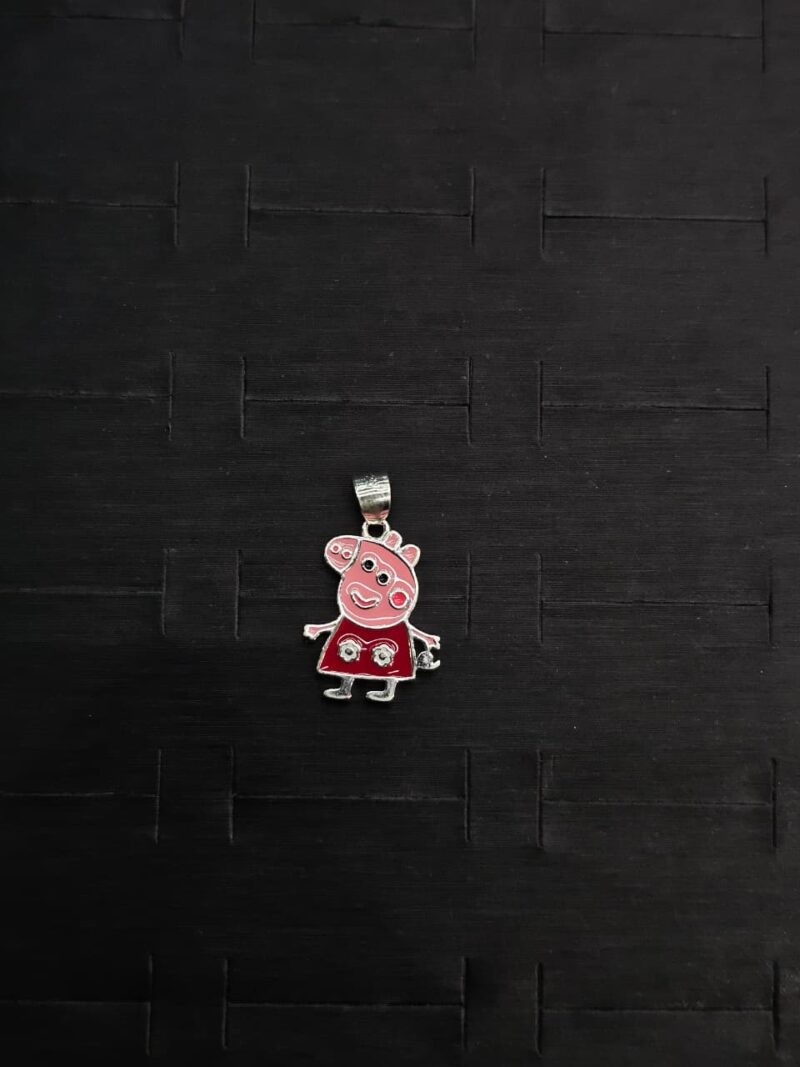 MEDALLA DE PEPPA EN PLATA 925