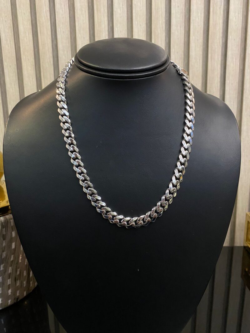 CADENA MILANES EN PLATA 925