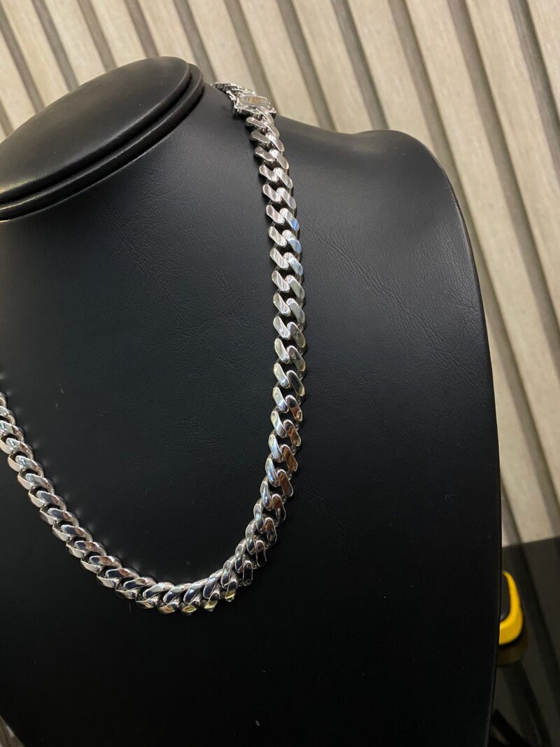 CADENA MILANES EN PLATA 925