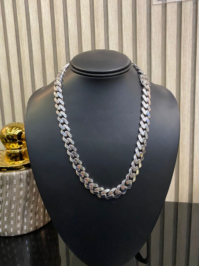 CADENA MILANES EN PLATA 925