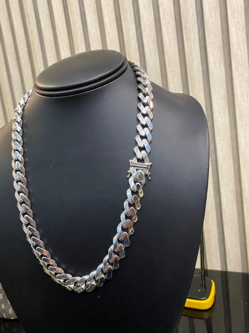 CADENA MILANES EN PLATA 925