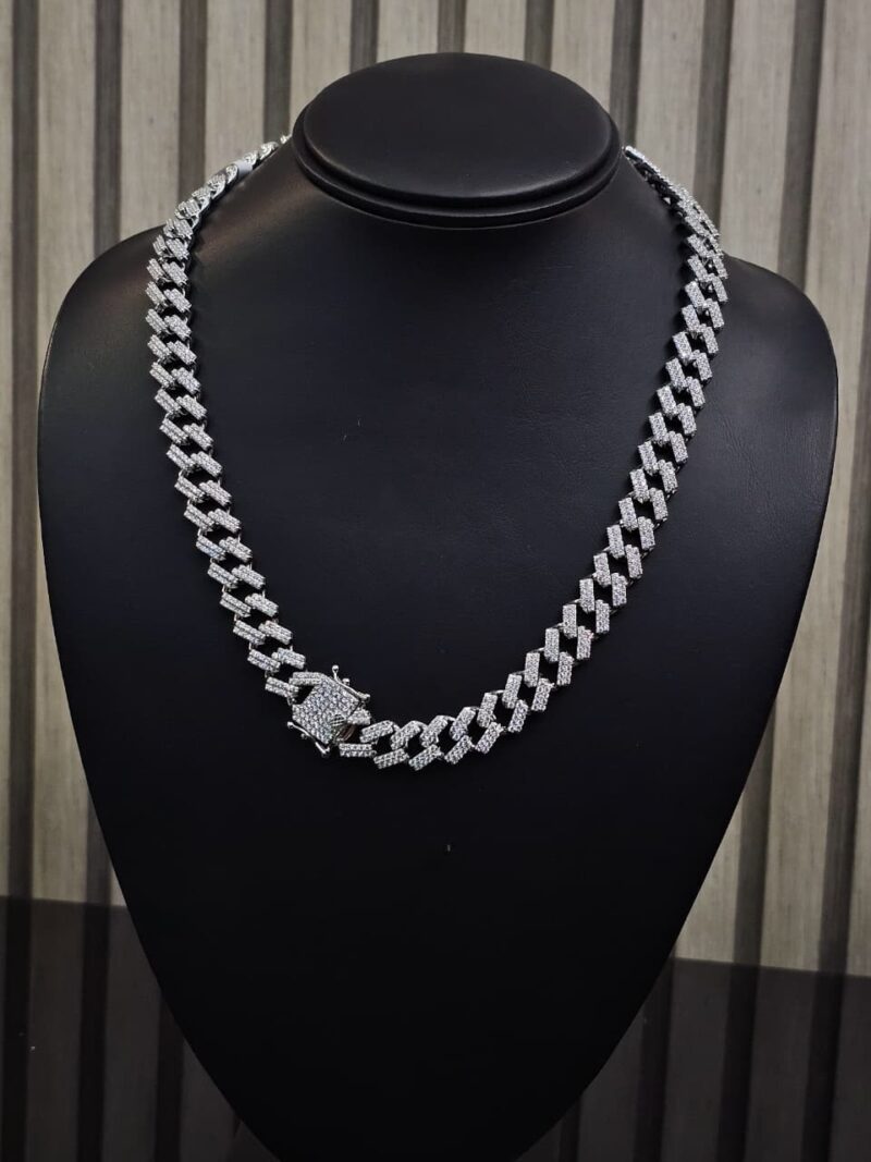 CADENA MILANES EN PLATA 925