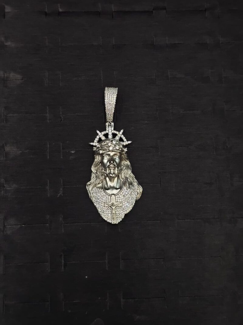 MEDALLA DE CRISTO EN PLATA 925