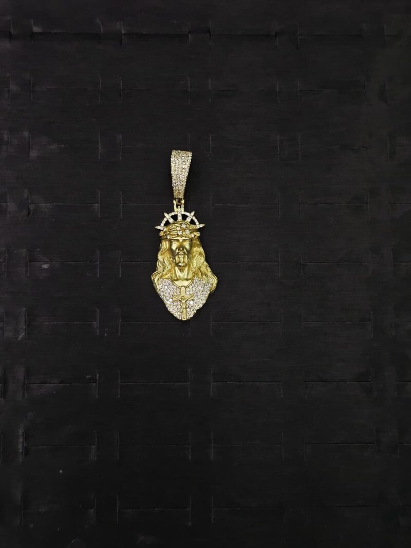 MEDALLA DE CRISTO EN PLATA 925