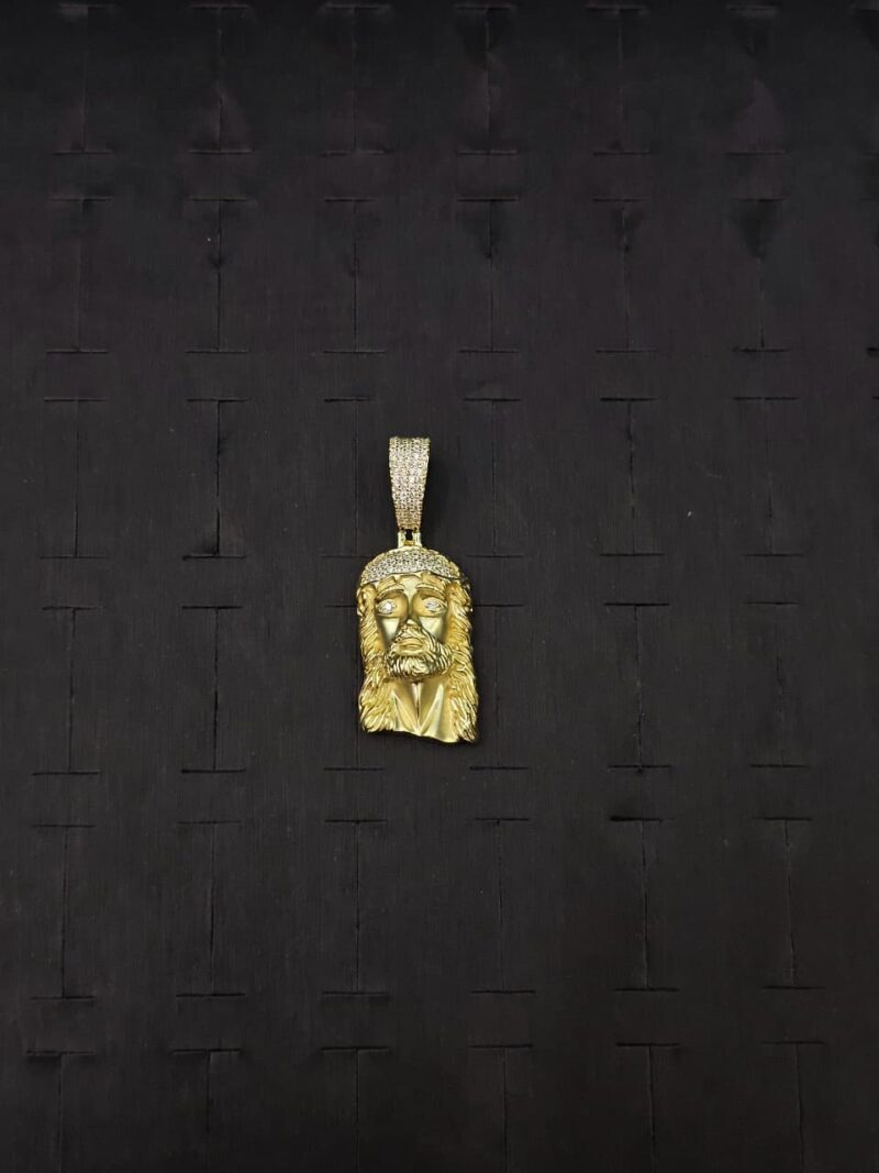 MEDALLA DE CRISTO EN PLATA 925