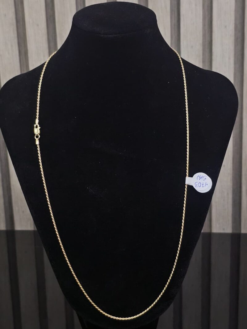 CADENA SOGA EN PLATA 925