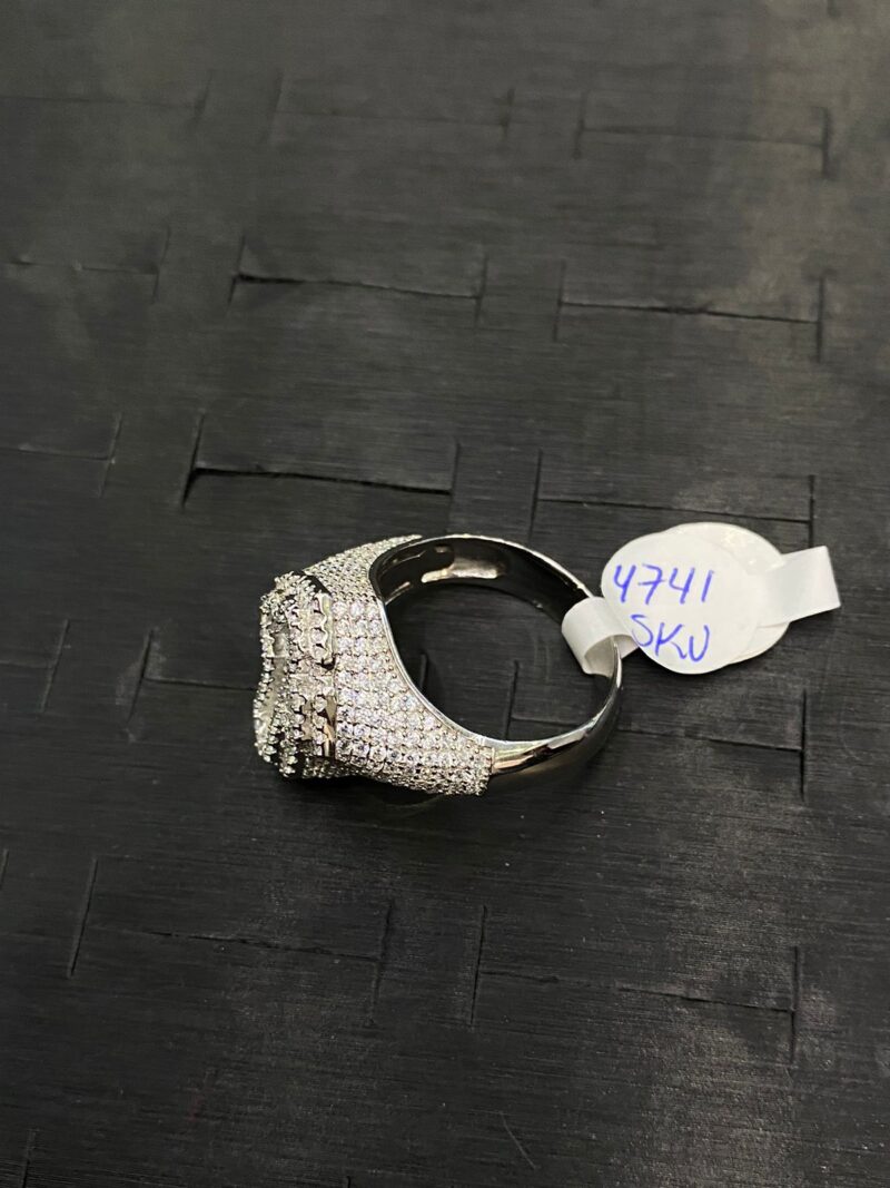 ANILLO DE CRUZ EN PLATA 925