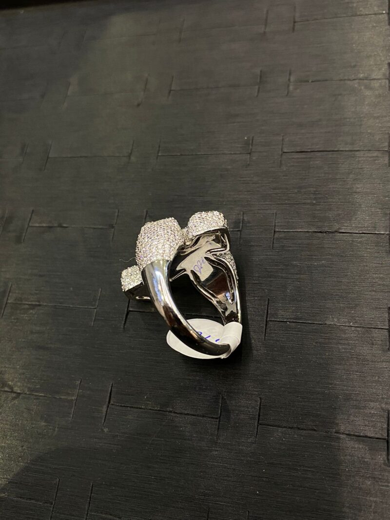 ANILLO DE CRUZ EN PLATA 925