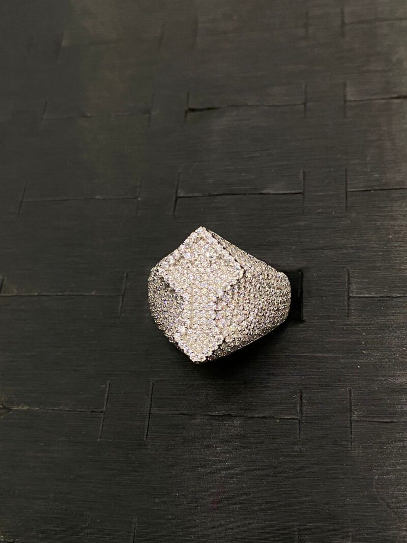 ANILLO DE CRUZ EN PLATA 925