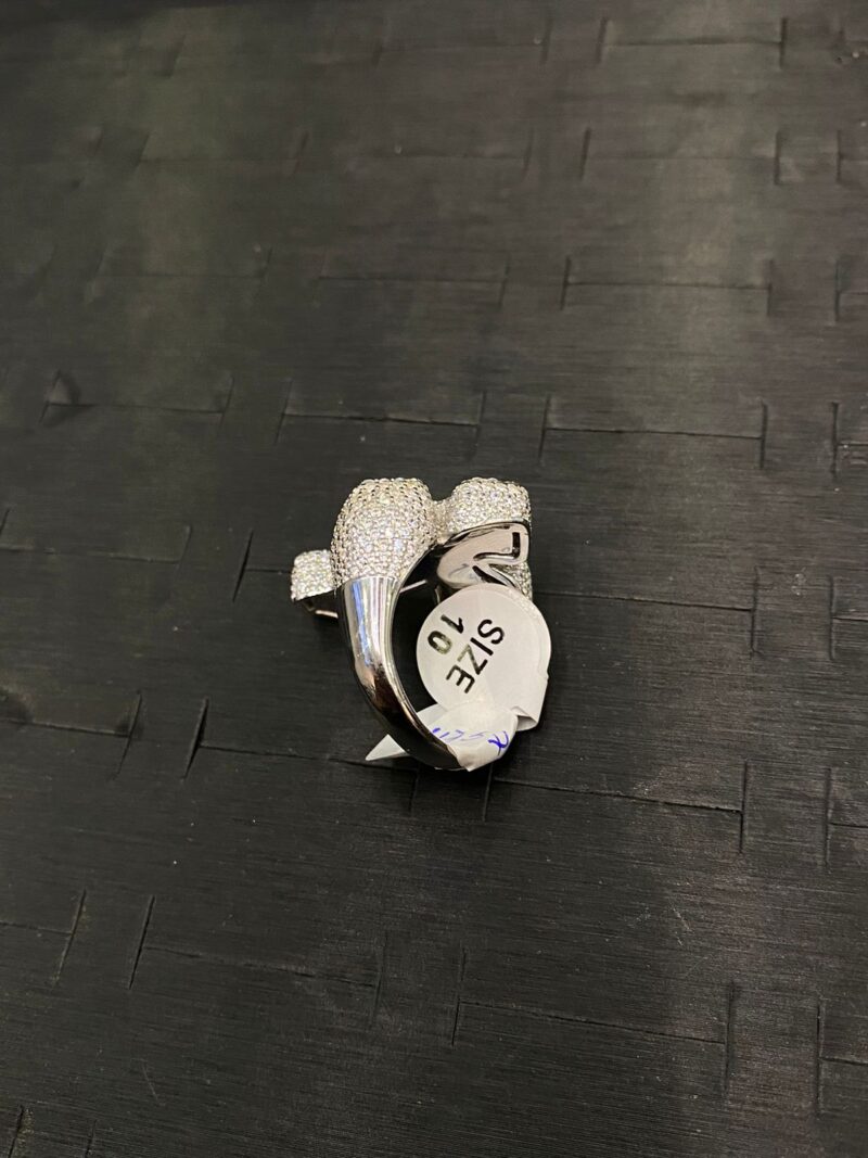 ANILLO DE CRUZ EN PLATA 925