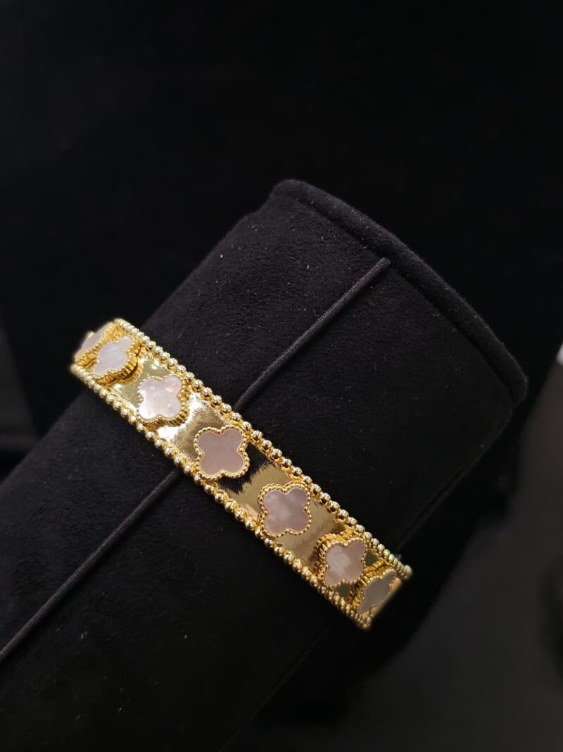 PULSERA DE TREBOL EN PLATA 925