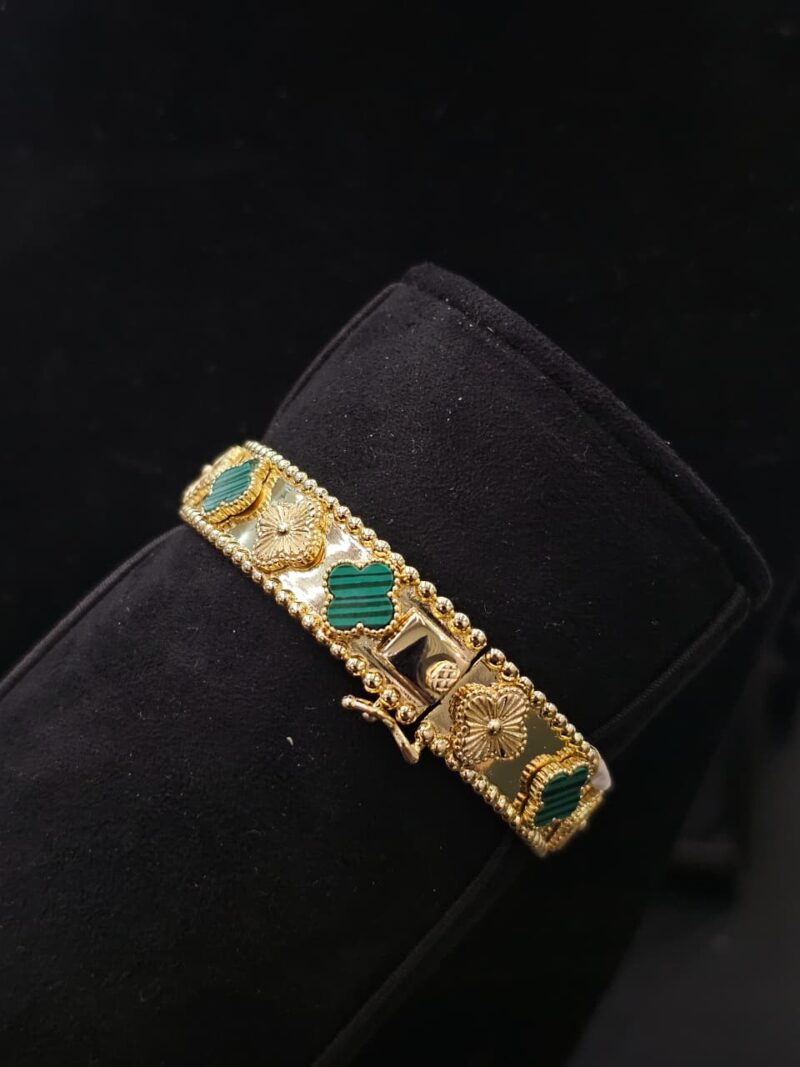 PULSERA DE TREBOL EN PLATA 925